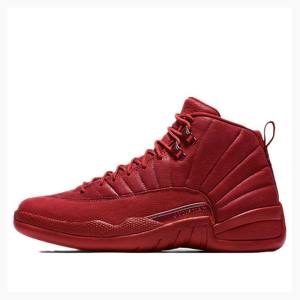 Air Jordan 12 Nike Retro Gym Zapatillas Baloncesto Hombre Rojas | JD-058FD