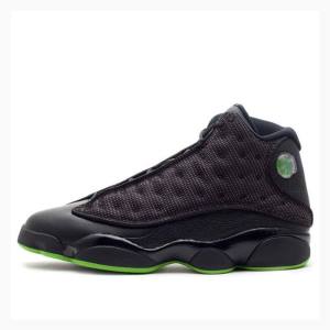 Air Jordan 13 Nike Retro Altitude Zapatillas Baloncesto Hombre Negras | JD-879YT