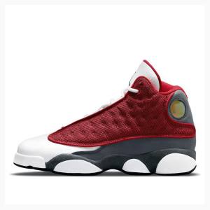 Air Jordan 13 Nike Retro Gym Zapatillas Baloncesto Hombre Blancas Rojas Gris | JD-394KV