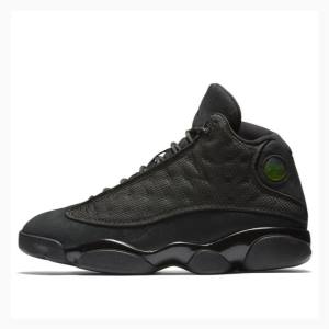 Air Jordan 13 Nike Retro Zapatillas Baloncesto Hombre Negras | JD-785XZ