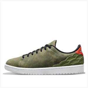 Air Jordan 1 Nike Centre Court Zapatillas Baloncesto Hombre Verde Oliva Verde | JD-086DW