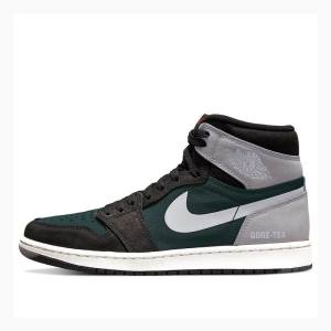 Air Jordan 1 Nike High Element Gore-Tex Particle Zapatillas Baloncesto Hombre Negras Gris | JD-638TS