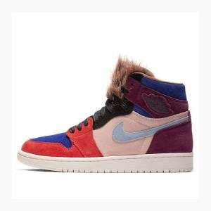 Air Jordan 1 Nike High OG NRG Aleali May Zapatillas Baloncesto Mujer Naranjas Azules Moradas | JD-731VE