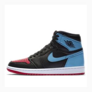 Air Jordan 1 Nike High OG UNC To Chicago Zapatillas Baloncesto Mujer Negras Azules | JD-762WM