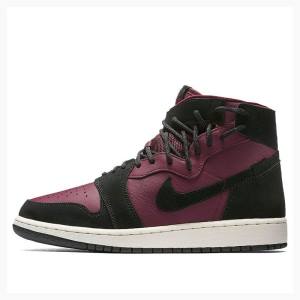 Air Jordan 1 Nike High Rebel XX 'Bordeaux' Phantom Zapatillas Baloncesto Mujer Negras Moradas | JD-915ZV