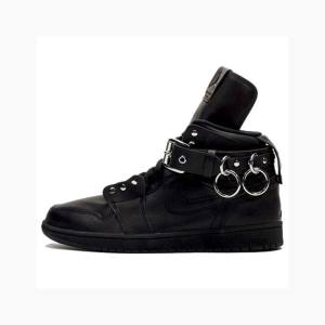 Air Jordan 1 Nike High STRAP SP JORDAN LEGACY Zapatillas Baloncesto Hombre Negras | JD-845BT