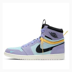 Air Jordan 1 Nike High Switch Pulse Zapatillas Baloncesto Hombre Moradas | JD-135XV