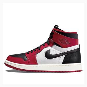 Air Jordan 1 Nike High Zoom Air CMFT Charol Chicago Zapatillas Baloncesto Mujer Rojas Negras | JD-851EV