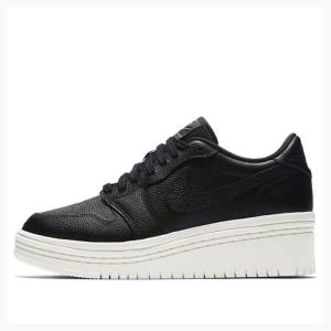 Air Jordan 1 Nike Lifted Phantom Zapatillas Baloncesto Mujer Negras | JD-076XK