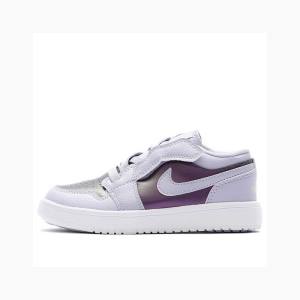 Air Jordan 1 Nike Low Alt BP Zapatillas Mujer Moradas | JD-394KY