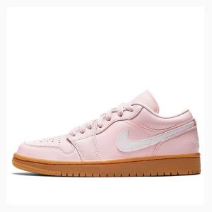 Air Jordan 1 Nike Low Gum Zapatillas Mujer Rosas | JD-236SJ