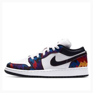 Air Jordan 1 Nike Low SE 'Nothing But Net' Zapatillas Hombre Multicolor | JD-641JL