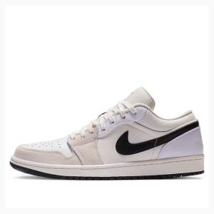 Air Jordan 1 Nike Low Sail Zapatillas Hombre Blancas Beige Negras | JD-964OF