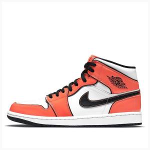 Air Jordan 1 Nike Mid SE Turf Zapatillas Baloncesto Hombre Naranjas | JD-423VL