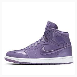 Air Jordan 1 Nike RET High SOH PURPLE EARTH/White-METALLIC GOLD Zapatillas Baloncesto Mujer Moradas | JD-743FB