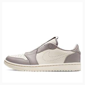 Air Jordan 1 Nike RET Low SLIP JORDAN LEGACY Zapatillas Mujer Gris Blancas | JD-461CK