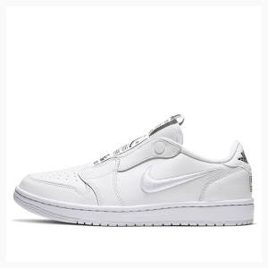 Air Jordan 1 Nike RET Low Slip Zapatillas Mujer Blancas | JD-975XP