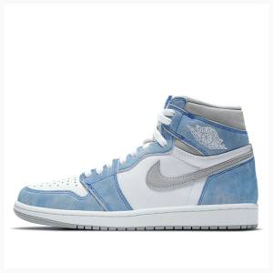 Air Jordan 1 Nike Retro High OG Hyper Royal Zapatillas Baloncesto Hombre Azules Blancas | JD-675VT