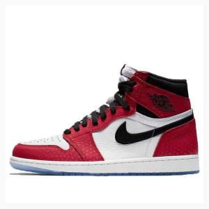 Air Jordan 1 Nike Retro High OG Origin Story Zapatillas Baloncesto Hombre Rojas Negras | JD-293KL