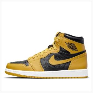 Air Jordan 1 Nike Retro High OG Pollen Zapatillas Baloncesto Hombre Amarillo | JD-623LF