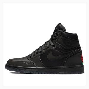 Air Jordan 1 Nike Retro High OG x Rox Zapatillas Baloncesto Mujer Negras Rojas | JD-369HD