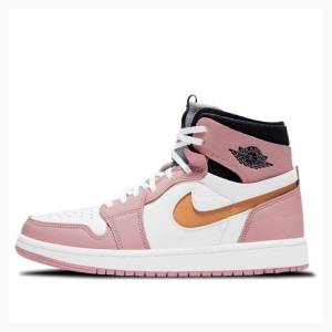 Air Jordan 1 Nike Zoom Air CMFT Glaze Zapatillas Baloncesto Mujer Rosas | JD-832JB