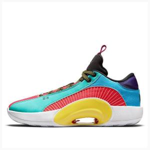 Air Jordan 35 Nike Low 'Reflexology' Zapatillas Hombre Multicolor | JD-795AO