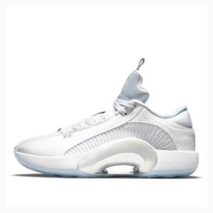 Air Jordan 35 Nike Low Zapatillas Hombre Blancas | JD-763DA