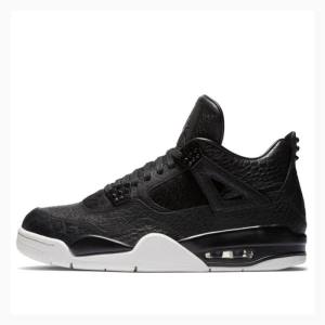 Air Jordan 4 Nike Retro Premium Pinnacle Zapatillas Baloncesto Hombre Negras | JD-719XV