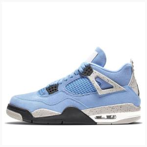 Air Jordan 4 Nike Retro Zapatillas Baloncesto Hombre Azules | JD-415AX