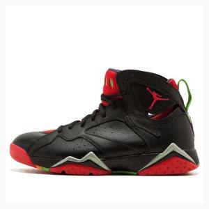 Air Jordan 7 Nike Retro Marvin the Martian Zapatillas Baloncesto Hombre Negras Rojas | JD-561IA