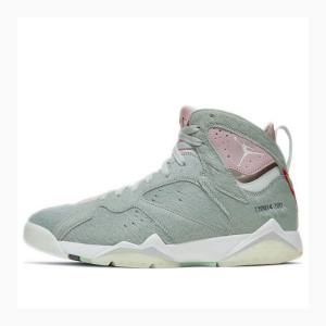 Air Jordan 7 Nike Retro SE Hare 2.0 Zapatillas Baloncesto Hombre Verde | JD-692QG