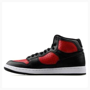 Air Jordan Nike Access Zapatillas Baloncesto Hombre Negras Rojas | JD-542AZ