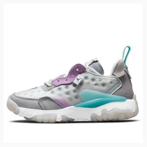 Air Jordan Nike Delta 2 Zapatillas Correr Mujer Gris Moradas | JD-524FY