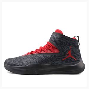 Air Jordan Nike Fly Unlimited PFX Zapatillas Baloncesto Hombre Negras Rojas | JD-267QL