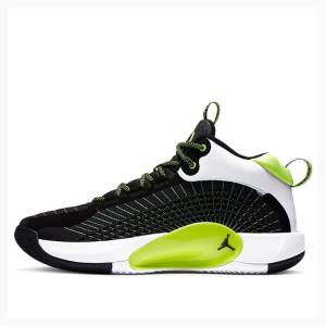 Air Jordan Nike Jumpman 2021 PF Zapatillas Baloncesto Hombre Negras Verde Blancas | JD-902NF