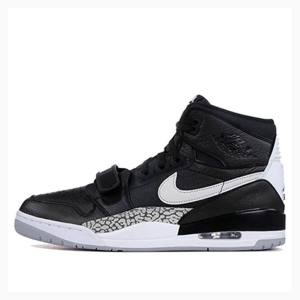 Air Jordan Nike Legacy 312 Zapatillas Baloncesto Hombre Negras Blancas | JD-506ZF