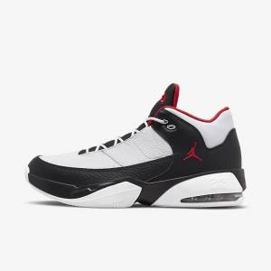 Air Jordan Nike Max Aura 3 Zapatillas Baloncesto Hombre Blancas Negras Rojas | NK869YHP