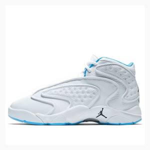 Air Jordan Nike OG UNC Zapatillas Baloncesto Mujer Blancas Azules | JD-281HP