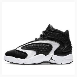 Air Jordan Nike OG Zapatillas Baloncesto Mujer Negras Blancas | JD-481VR