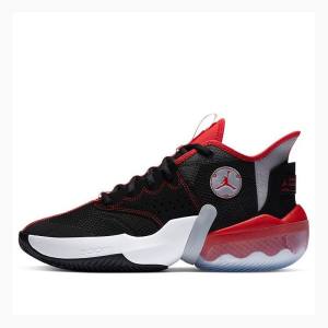 Air Jordan Nike React Elevation PF Zapatillas Baloncesto Hombre Negras Blancas Rojas | JD-750QL