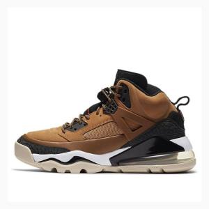 Air Jordan Nike Spizike 270 Boot Wheat Zapatillas Baloncesto Hombre Negras Marrones | JD-623AC