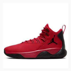 Air Jordan Nike Super Fly MVP PF Black Red Zapatillas Baloncesto Hombre Rojas Negras | JD-698VM