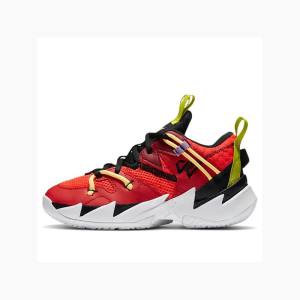 Air Jordan Nike Why Not Zer03 SE 3 BP Zapatillas Baloncesto Mujer Rojas Negras | JD-584NF