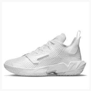 Air Jordan Nike Why Not Zer0.4 PF 4 Zapatillas Baloncesto Hombre Blancas | JD-867BE