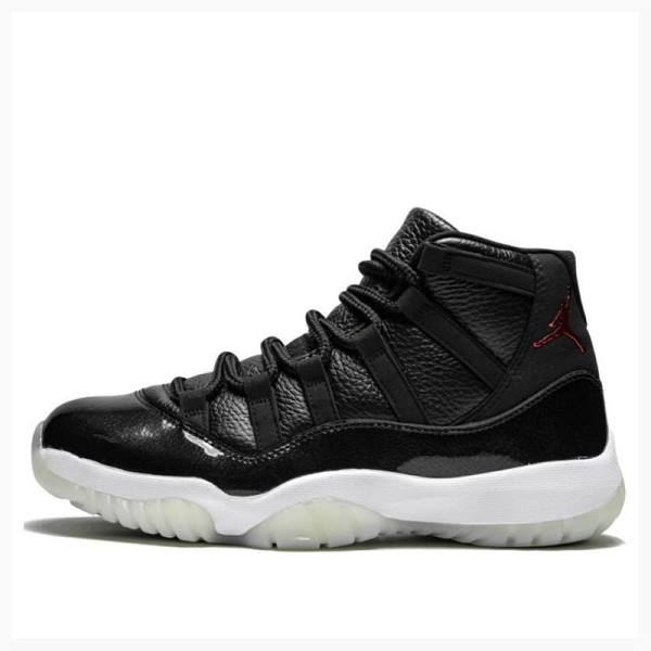 Air Jordan 11 Nike Retro 72-10 Zapatillas Baloncesto Hombre Negras | JD-304CH