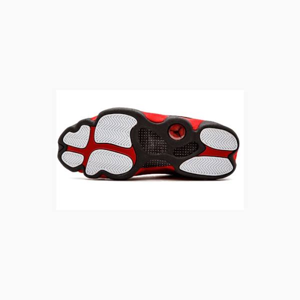 Air Jordan 13 Nike Retro 414571010 Zapatillas Baloncesto Mujer Negras Rojas | JD-914BH