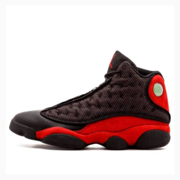 Air Jordan 13 Nike Retro 414571010 Zapatillas Baloncesto Mujer Negras Rojas | JD-914BH