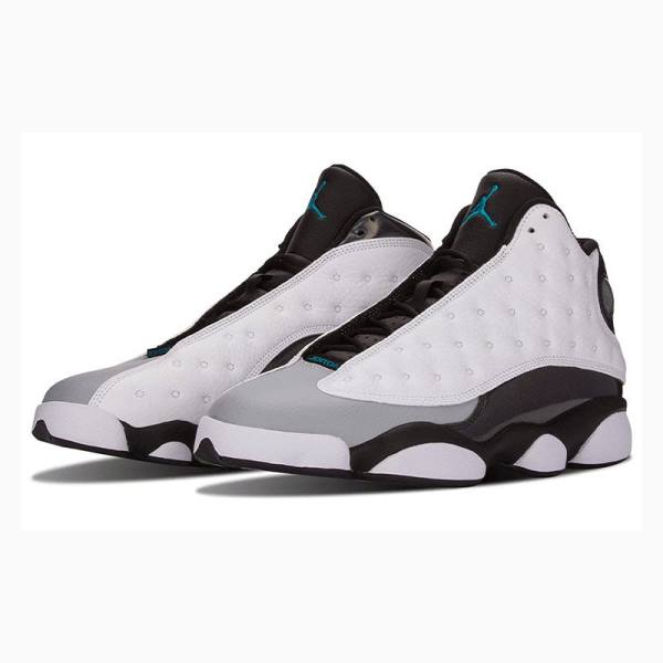 Air Jordan 13 Nike Retro Barons Hologram Zapatillas Baloncesto Hombre Blancas Negras | JD-207VD