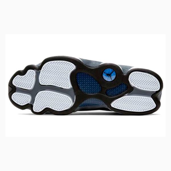 Air Jordan 13 Nike Retro Flint Zapatillas Baloncesto Hombre Blancas Azules Gris | JD-172LI